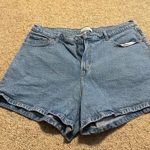 abercrombie curve love dad short hi rise